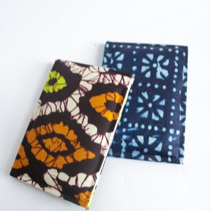 African prints notebooks Handmade journal Stylish notebooks padded notebooks gift for her colourful Stationery Office gift M + S multi leaf