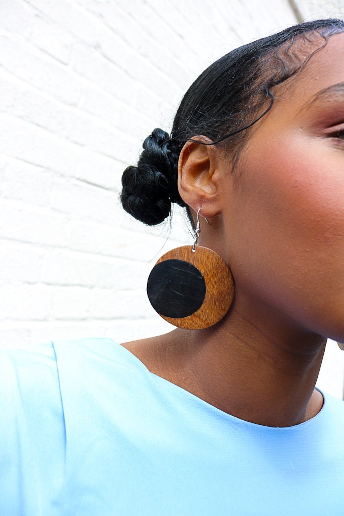 Handcrafted Wooden Earrings