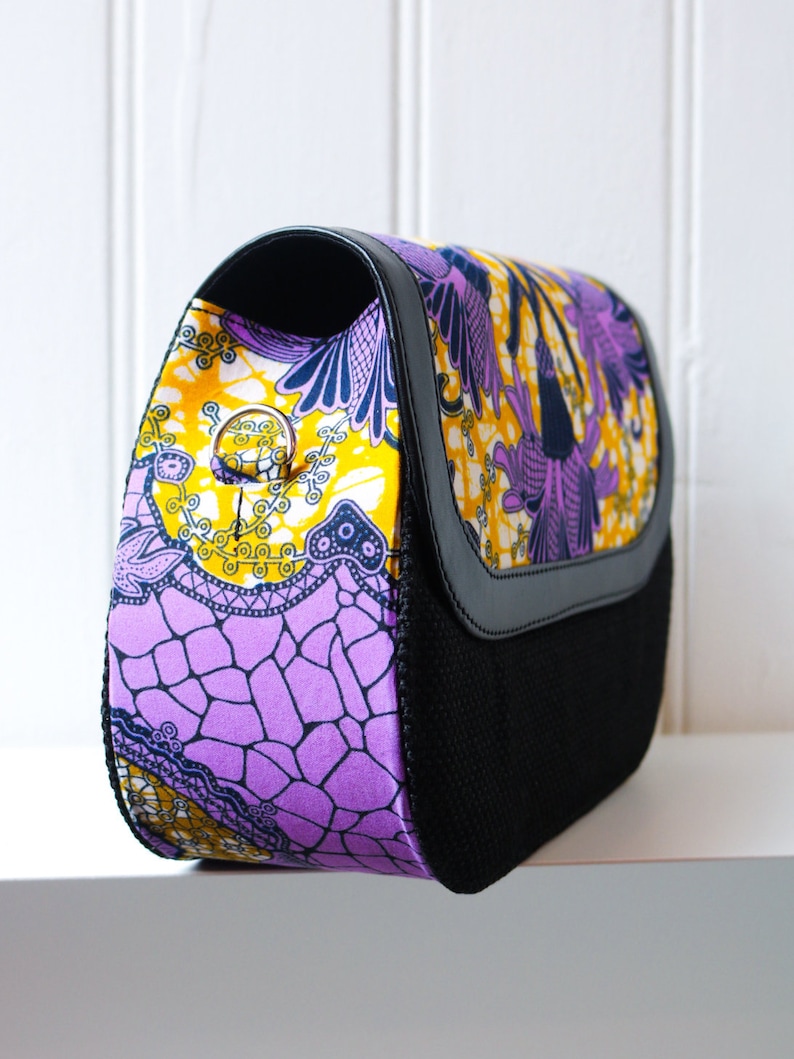 Etsy Designs Awards 2021 Finalist /African crossbody bag/ Wax prints pouch/Stylish African Handbag Women crossbody bags African prints bag image 9