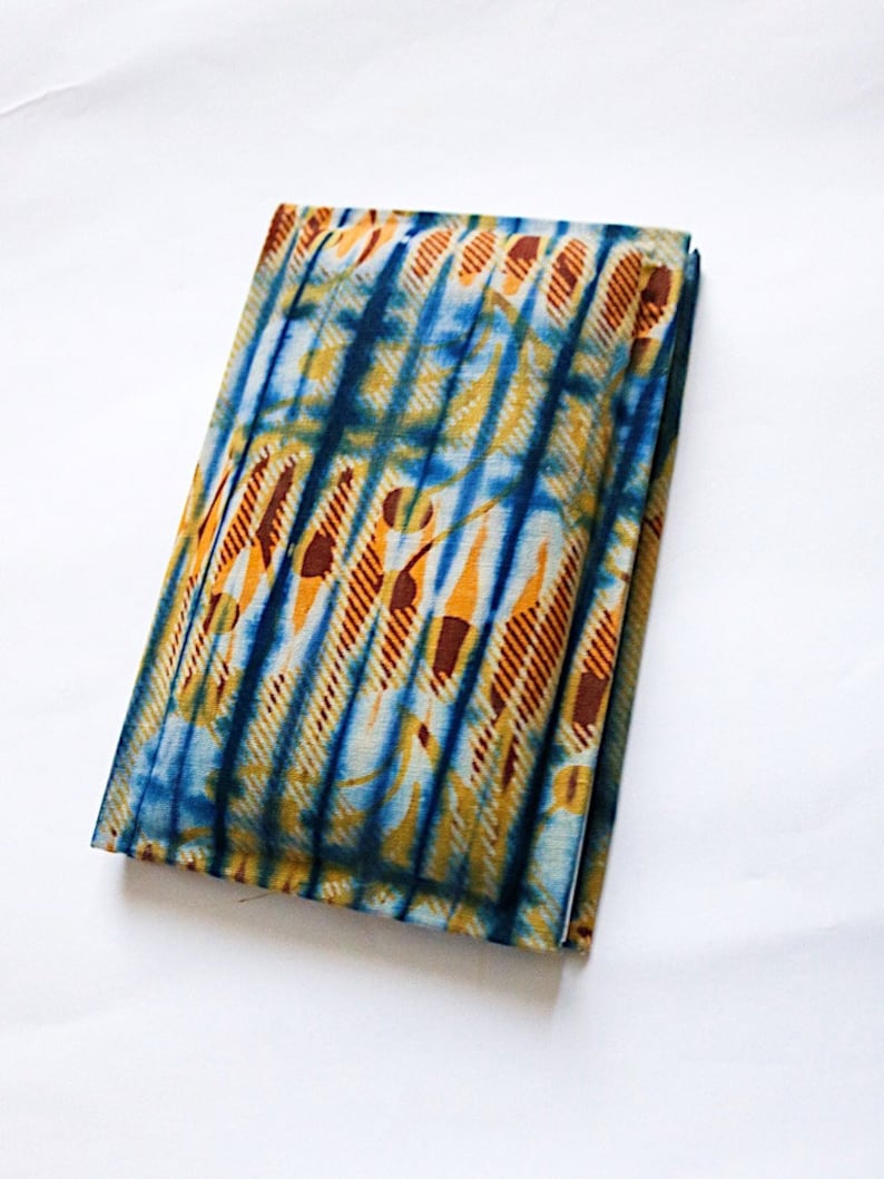 African prints notebooks Handmade journal Stylish notebooks padded notebooks gift for her colourful Stationery Office gift Small-Abstract mixed