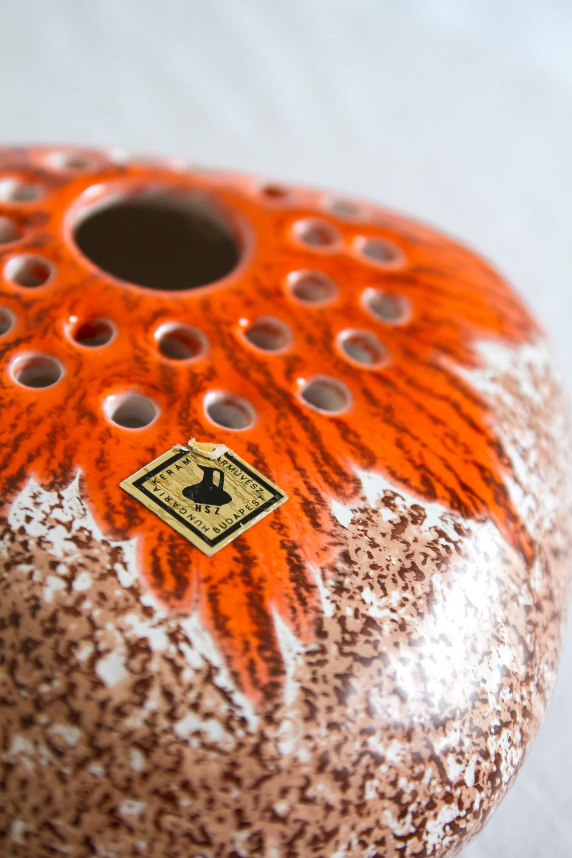 Mid Century Modern Ikebana Vase Flower Pot Vintage Etsy