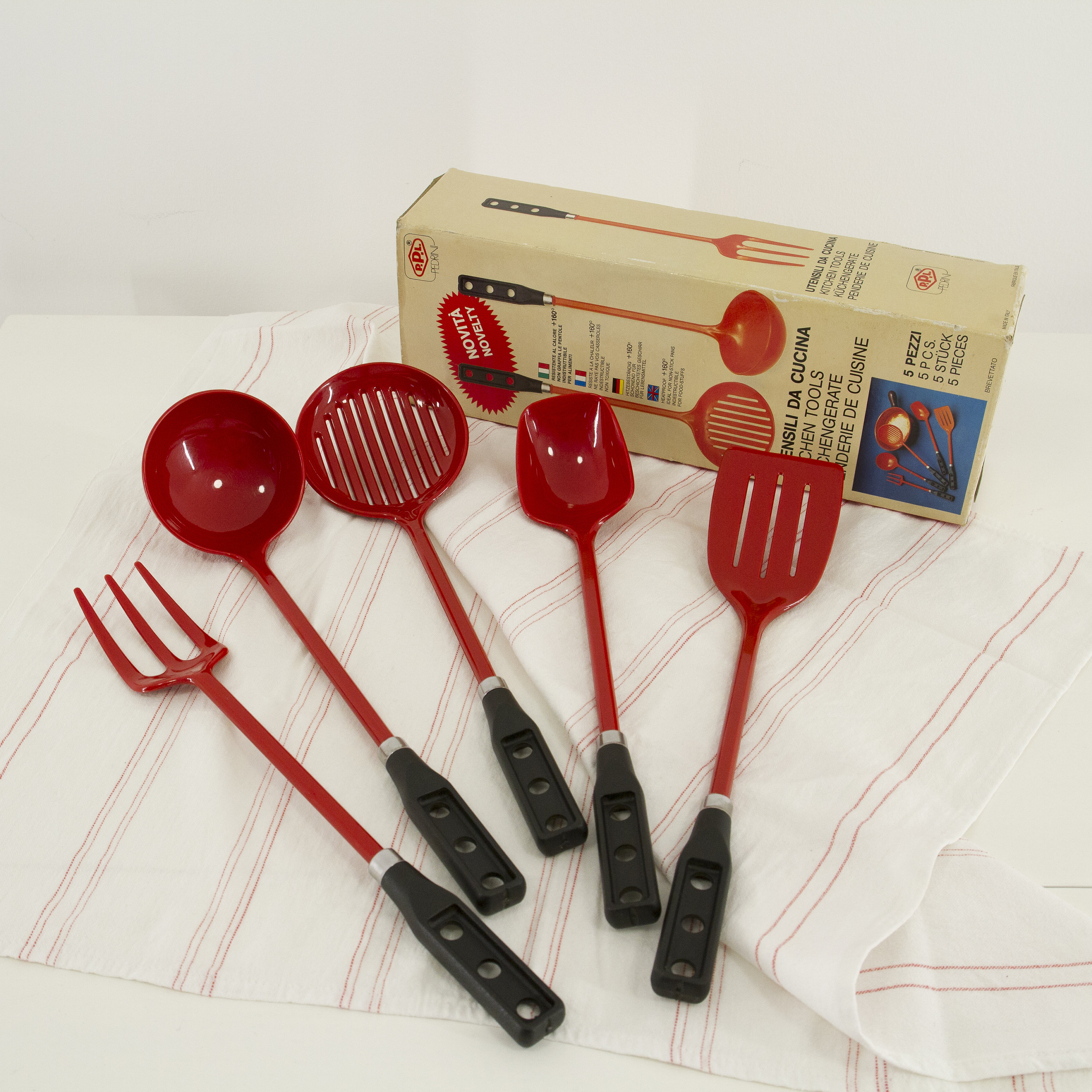 Juego De Cuchillos De Cocina Profesional 5 Pzas Acero Inoxidable LBR Chef  Profesional