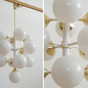 Pendant lamp Mid Century BISTRO GLOBE CLEAR GLASS CHANDELIER Pendant lamp Mid Century BISTRO GLOBE CLEAR GLASS CHANDELIER