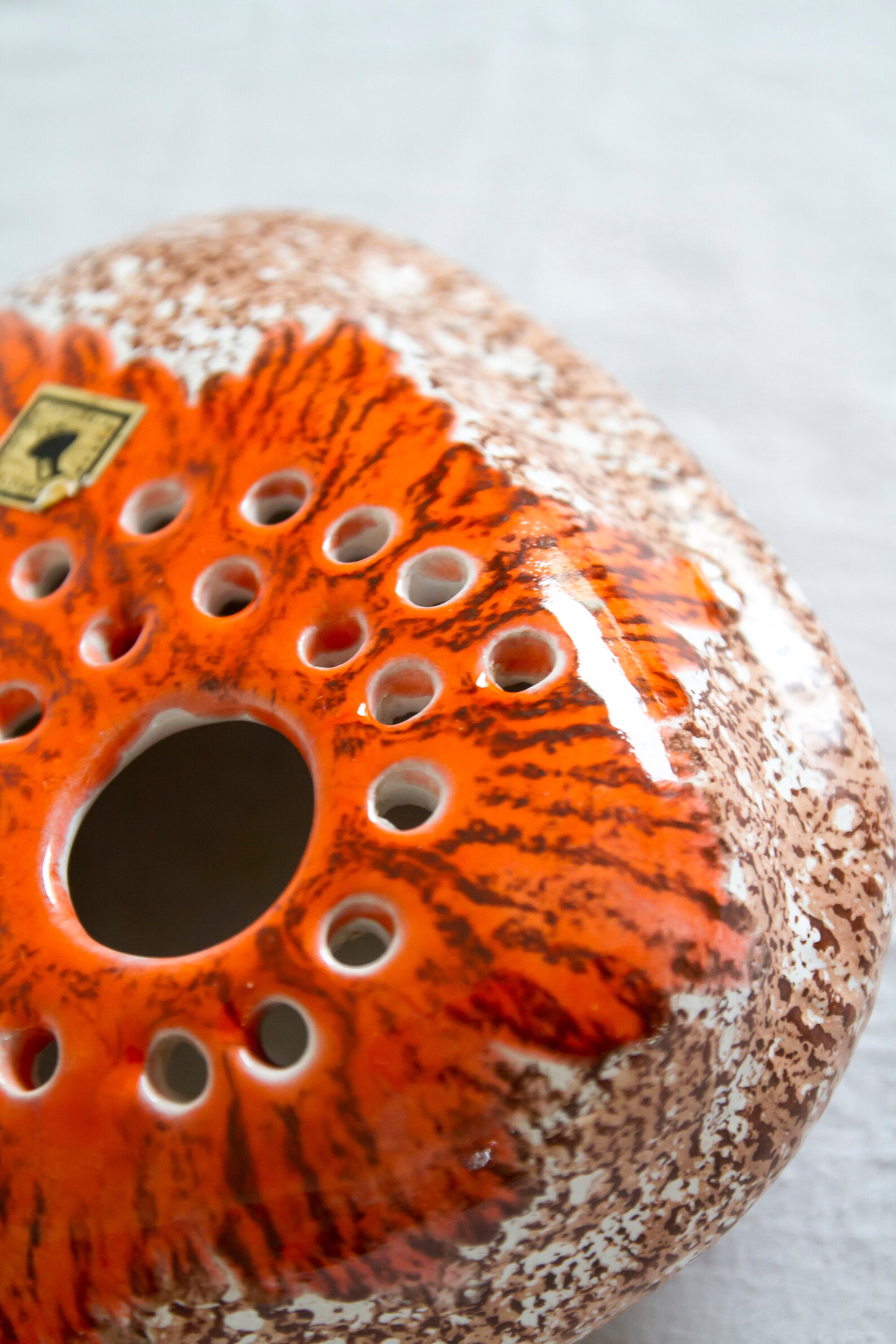 Mid Century Modern Ikebana Vase Flower Pot Vintage Etsy