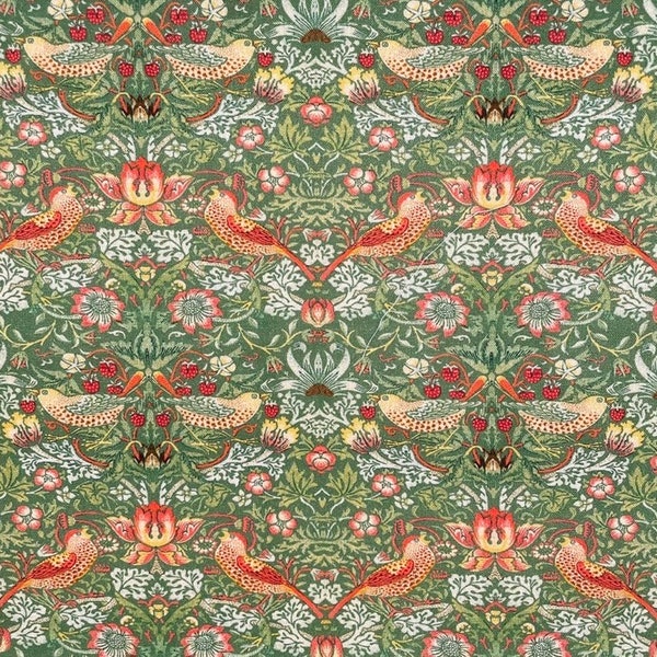 William Morris Fabric by the Yard Etsy