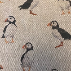 Puffin Linen Look Fabric