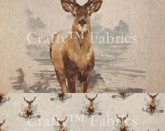 Stag Fabric - Linen Look with matching cushion panel