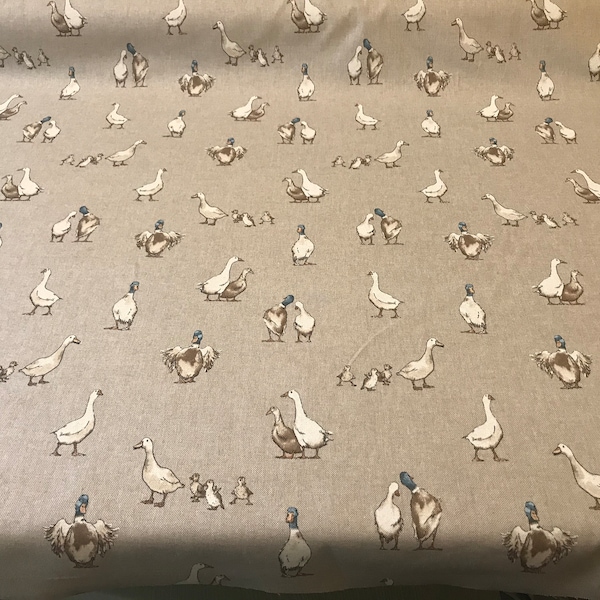 Tissu de canard minable - Linen Look Fabric By the Meter