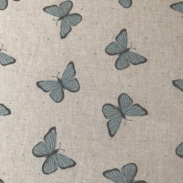 Tissu Butterfly Linen Look