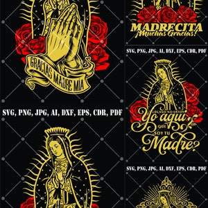 Virgen María-Jesús-San Judas Tadeo / Descarga Digital Instantánea / Svg / Jpg / Png / Cdr / Ai / Eps / Pdf / Dxf / Clipart / Cricut / Silueta