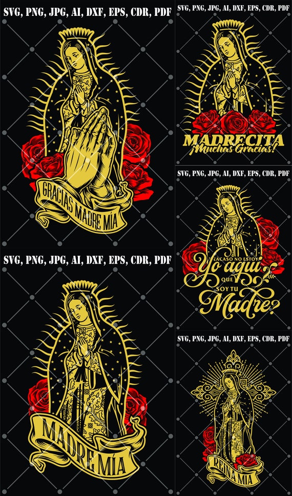 Virgen María-Jesús-San Judas Tadeo / Descarga digital - Etsy España