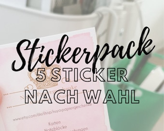 Produktset | 5 Sticker nach Wahl! | Aufkleber, süß, niedlich, Kinder, Laptop, Notizbuch, Kaffee, Bücher, Buchmerch, LGBTQ, Geschenk