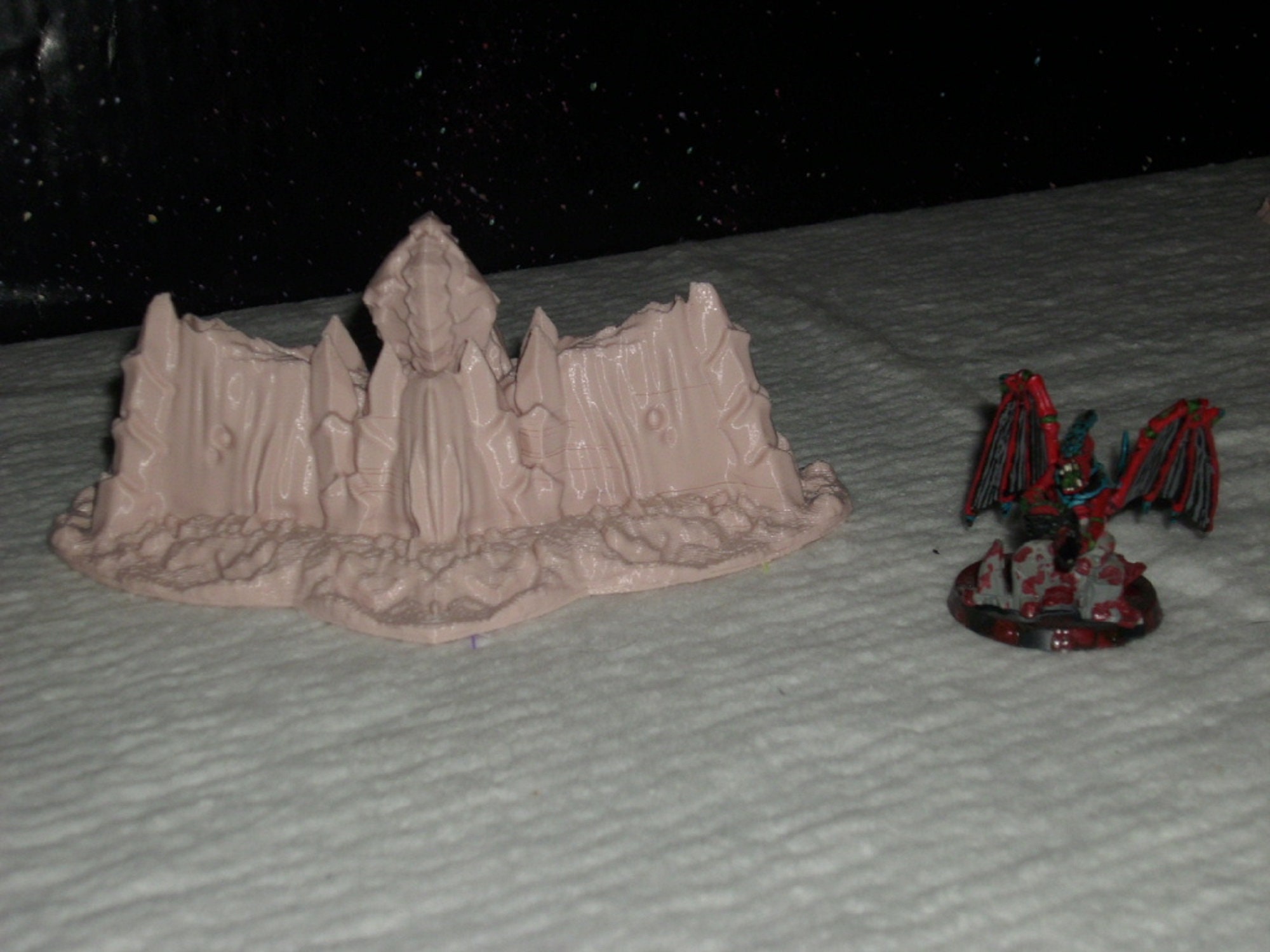 BIO TERRAIN - Alien Queen Centerpiece - Alien Terrain - 28mm - Many Colors!!!!