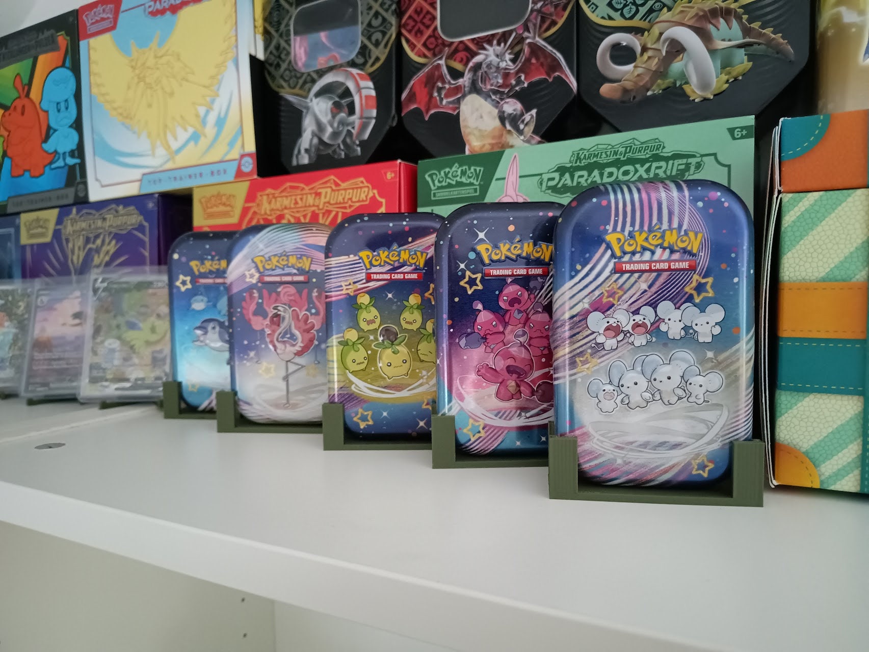 Pokemon Mini Tin Display Stand SINGLE [x3]! - 3D Print MANY Colors ...