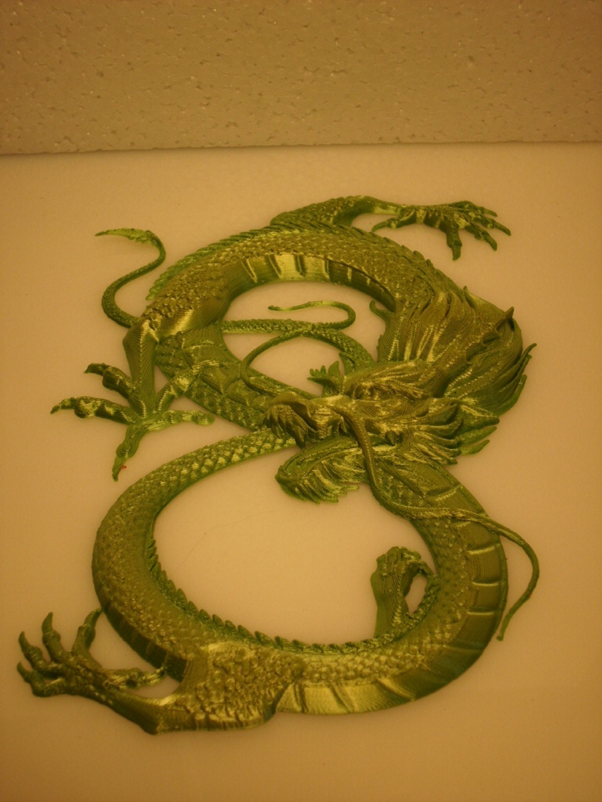 Pieza de decoración DRAGON Inicio Oficina Sala de juegos | Etsy