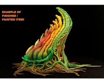 Alien Plants | Flora Group [A] SCI-FI or Fantasy Tabletop RPG Wargame! Terrain Scenery 28mm Scale D&D, Start Wars Legion, Alien, Many Color