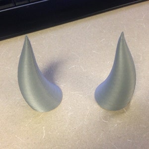 Cosplay Horns, Devil Horns, Demon Horns, Horns Headband, 3D Printed Devil Horns, Halloween Costume Devil Horns, 4 inch Horns!