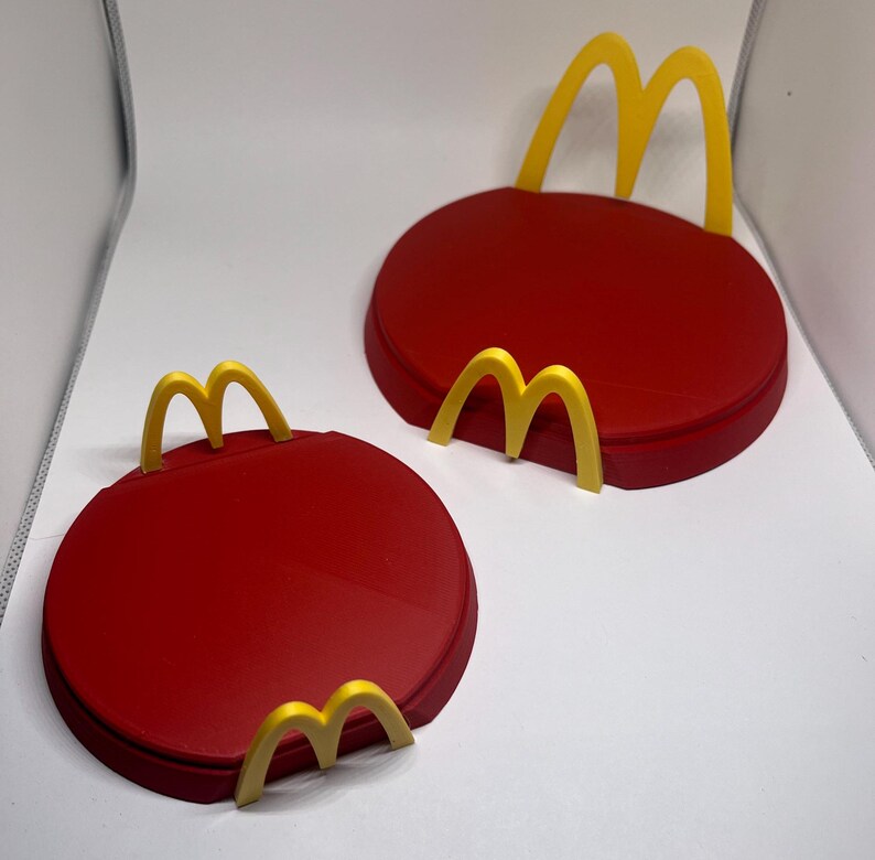 Mcdonald's Happy Meal Toy Display Stand! [2] Sizes! Custom 3D Printed ...