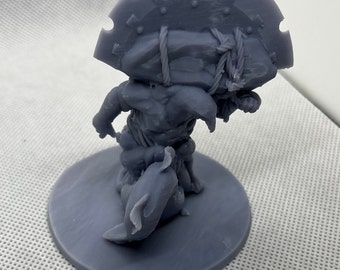 SLA RESIN - 75mm Tall Hell Born Death BLADE  28mm Scale Tabletop Wargaming Miniature