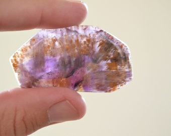 Cabochão de cacoxenite, pedra preciosa super sete cabochão de cacoxenite, cor bonita cacoxenite para fazer jóias