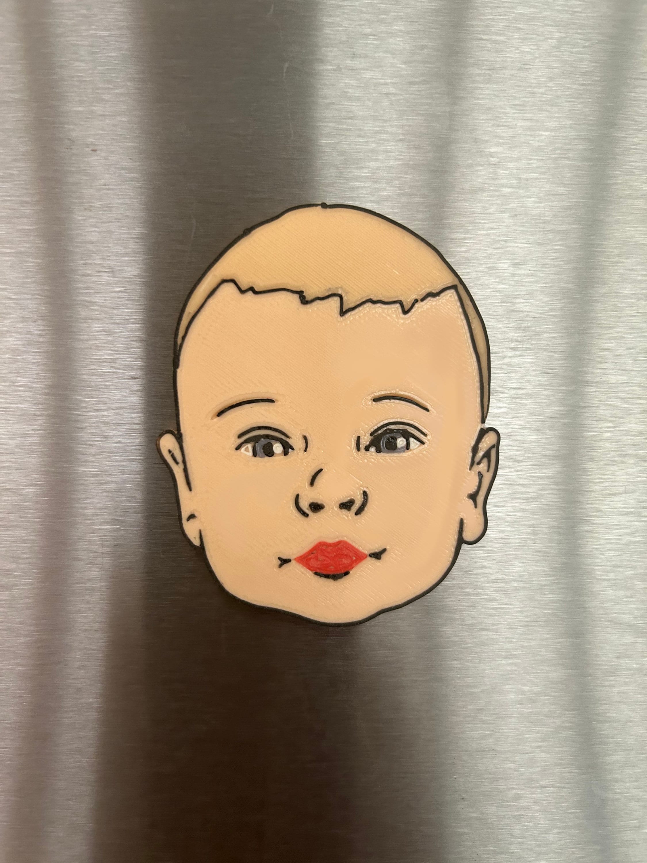 Face Magnets Custom Portrait Magnets, Custom Illustrated Gift, Family Portrait, Funny Gift, Birthday Gift Idea, Gag Gift Idea
