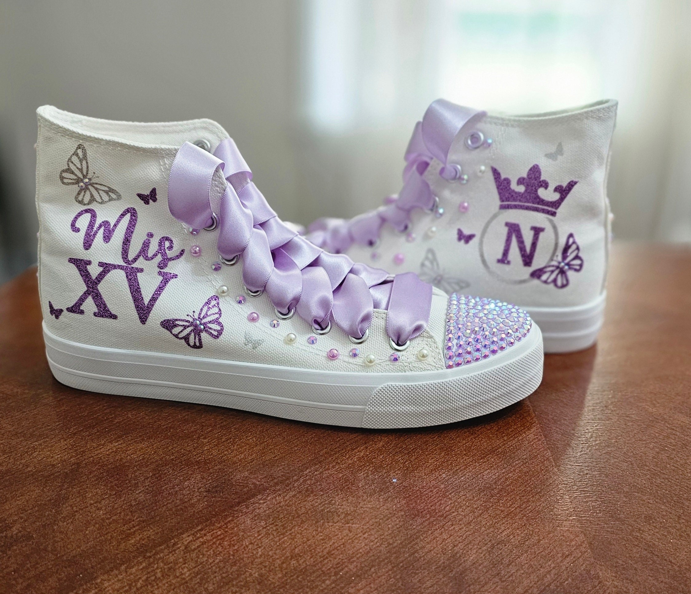 Beautiful Quinceañera Shoes Etsy