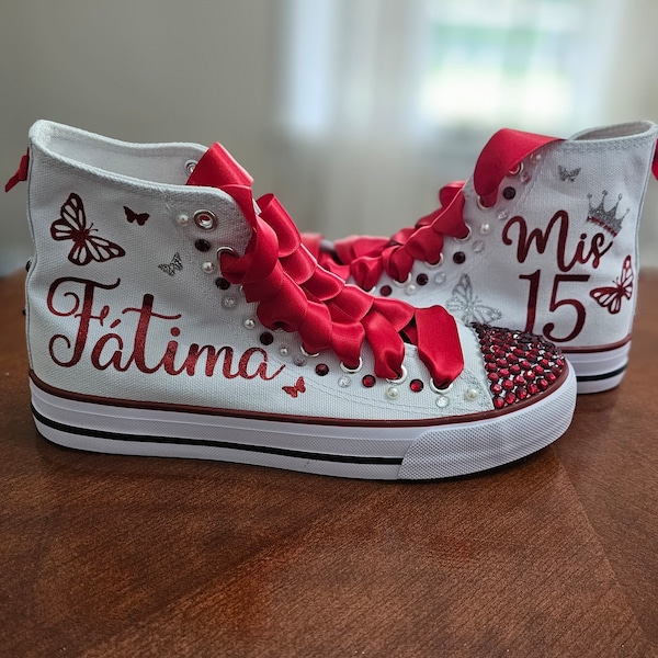 Beautiful quinceañera shoes