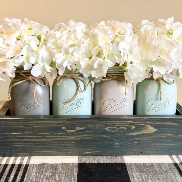 Twine Mason Jar Etsy