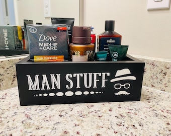Unique Bathroom Decor for Men - Toilet Paper Holder, Man Cave Storage, Perfect Father's Day Gift, Gift for Husband