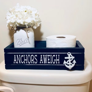 Beach Themed Bathroom Storage Box for Toilet Paper