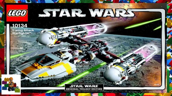 Lego Replacement Instruction Manual Star Wars Y WING ATTACK STARFIGHTER 10134 Original Release Date 2004