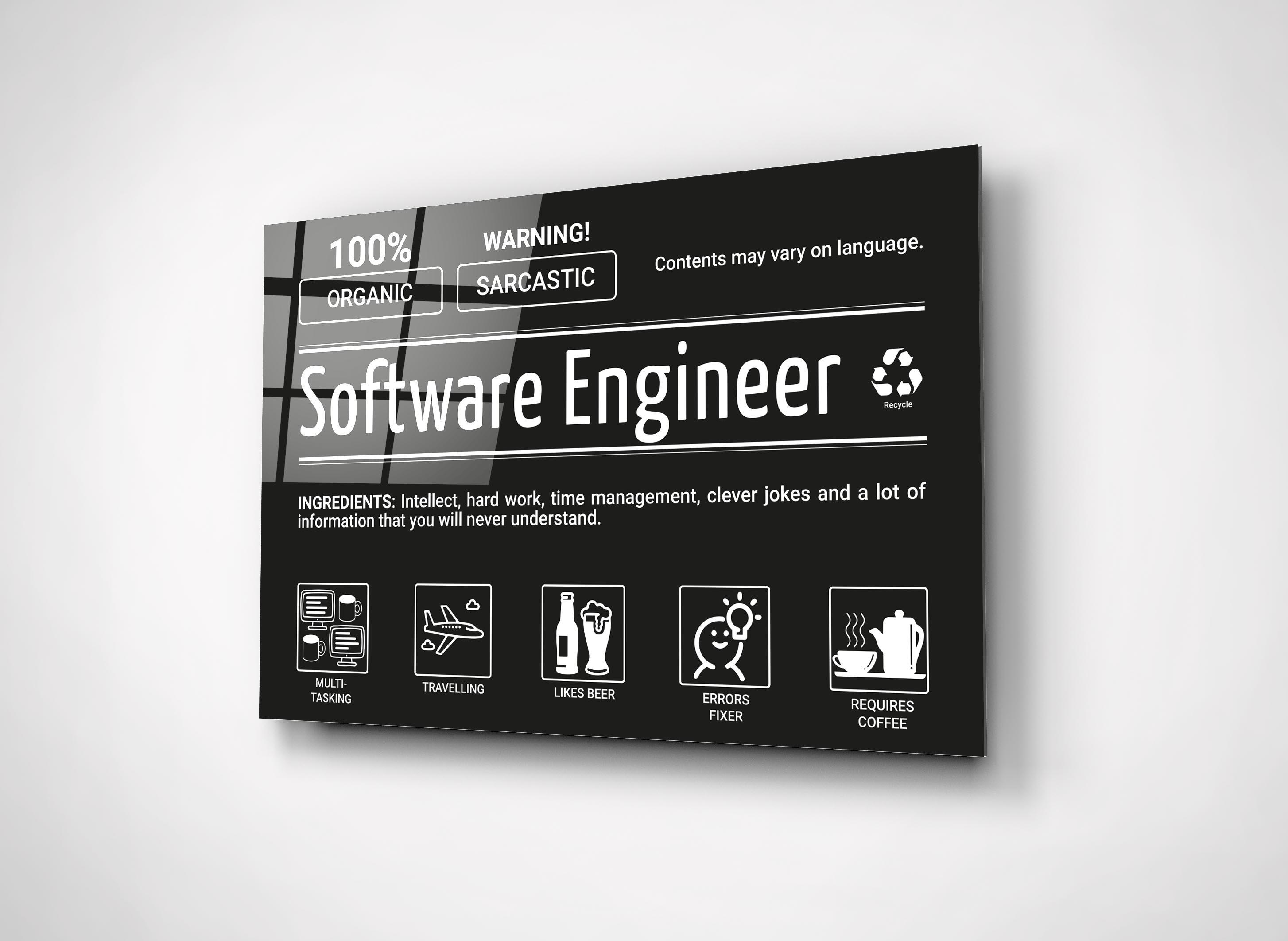 Software Engineer Wall Art Canada