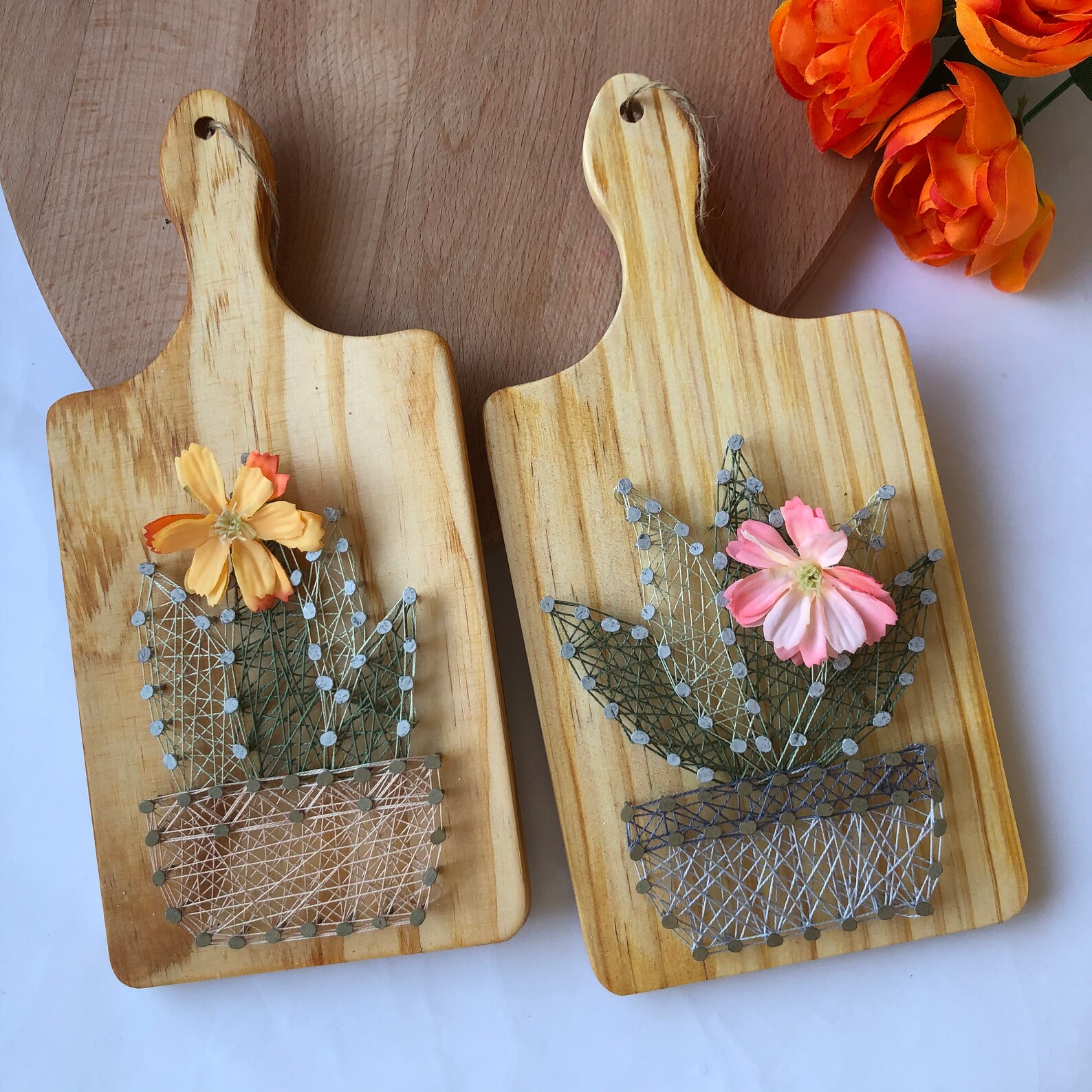 Arizona cactus wall art kitchen decor uk chopping board wall Etsy