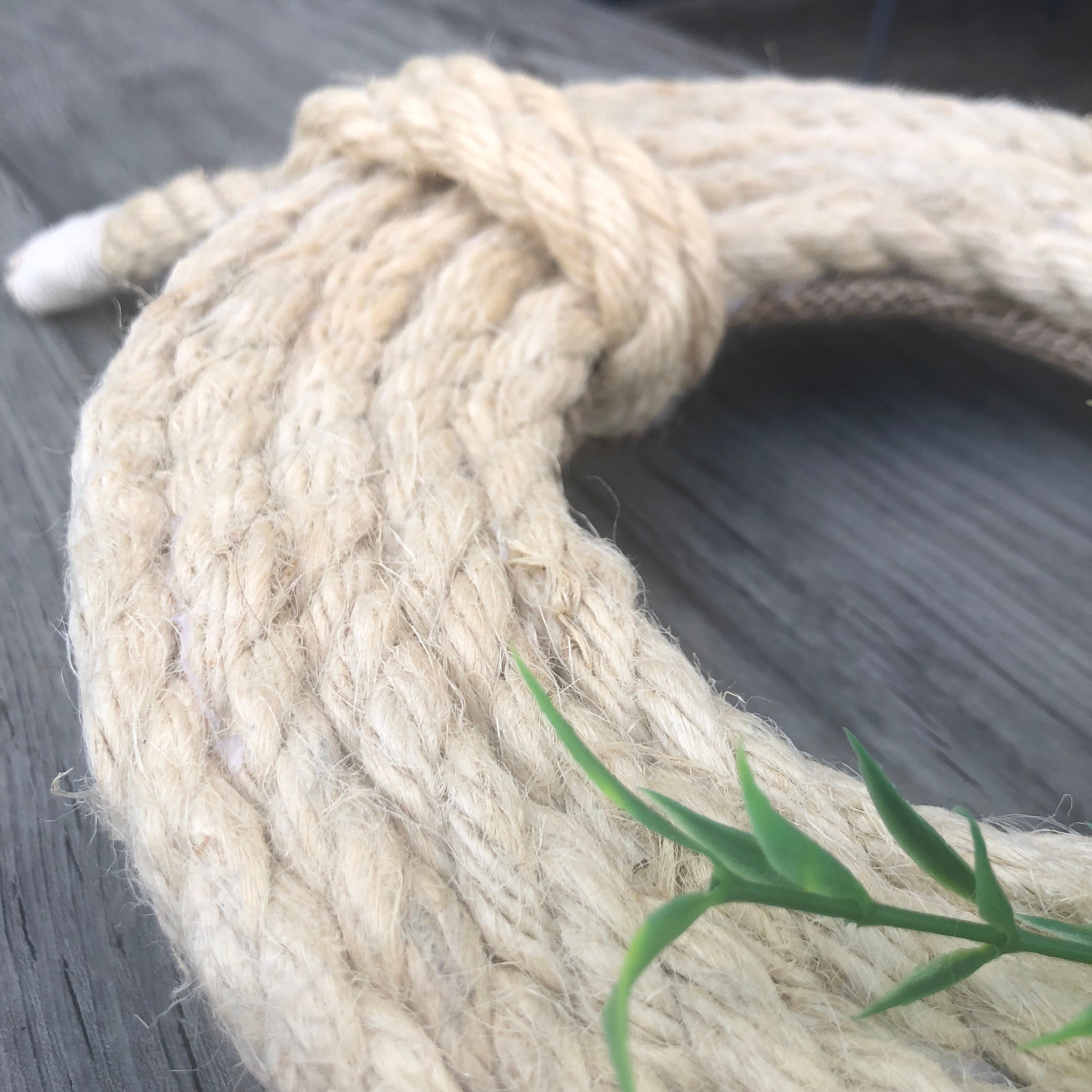 Coastal Rope Wreath With Seashells and Starfish for Front Door Etsy