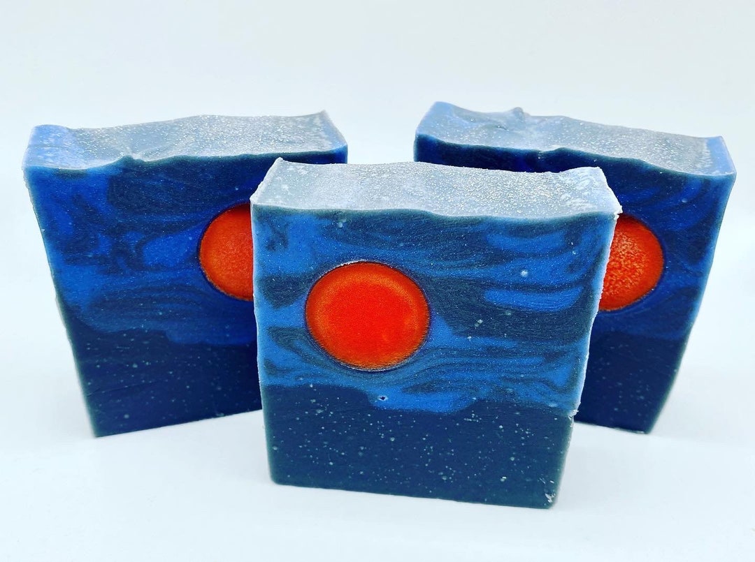 Lunar Eclipse Soap Bar Double Butter Bar Soap Artisan Etsy