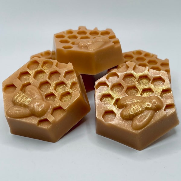 Honey Bee Soap Bar | Handmade Soap | Honey Buttermilk Soap