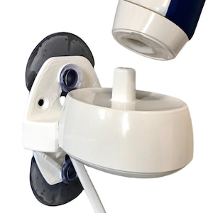 Wall Charger Bracket For Electric Toothbrush Charger. For Oral B Pro Series Chargers (Stick On Design) (CHARGER BRACKET ONLY)