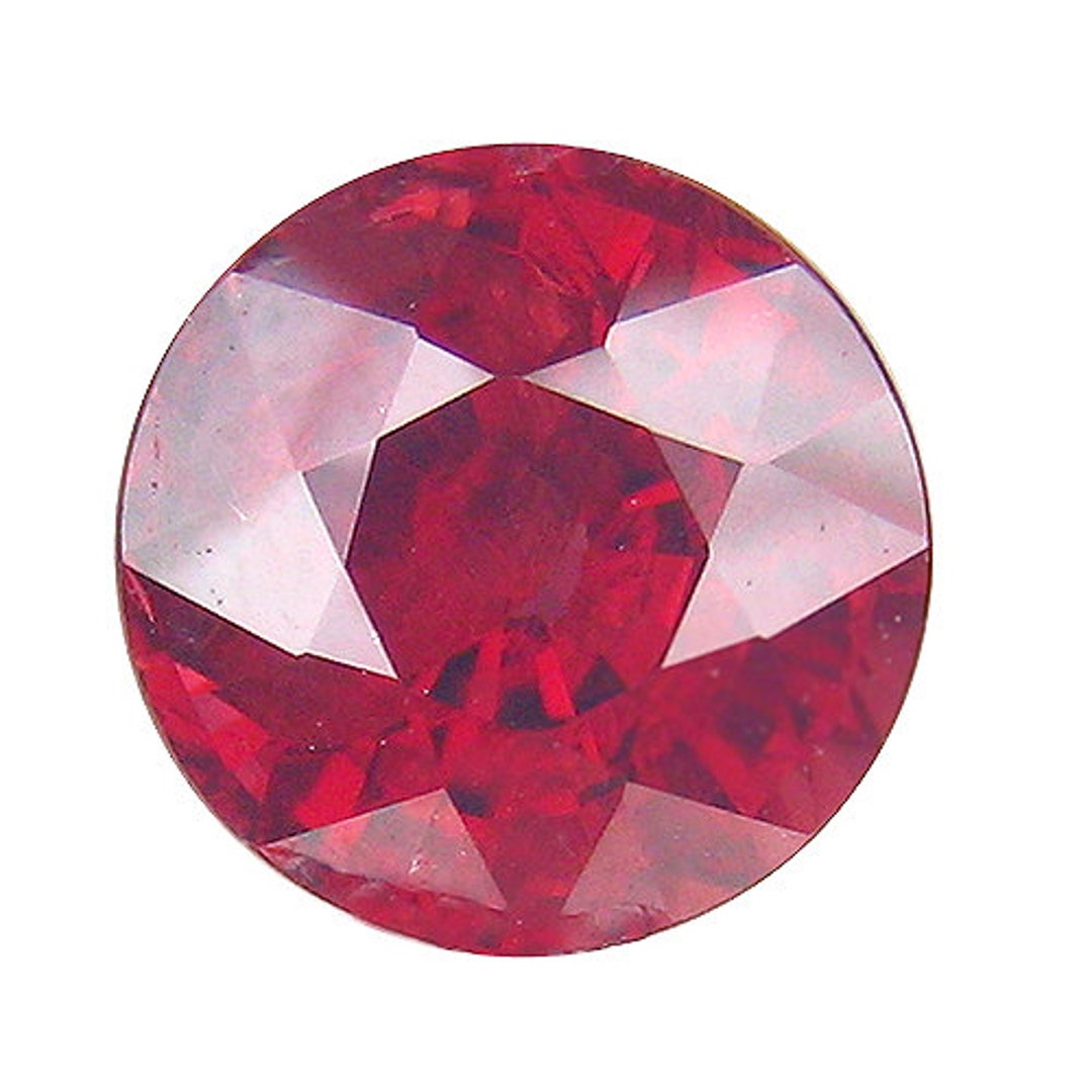 2.20 Carat Natural Red Garnet -PYROPE-ALMANDINE 7x7mm Loose Gems