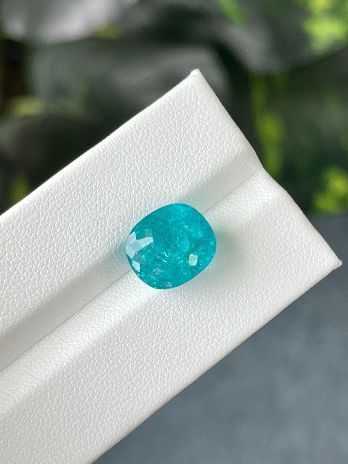 蒼姫ラピス / Paraiba tourmaline GIA CERTIFIED Natural Paraiba Tourmaline 8.62ct Loose Gemstones