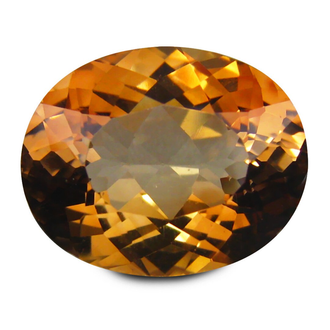 Lot De 7 Pierres Précieuses Topaze Marron Doré Naturel - 78,40 Ct Total, VVS, Pakistan