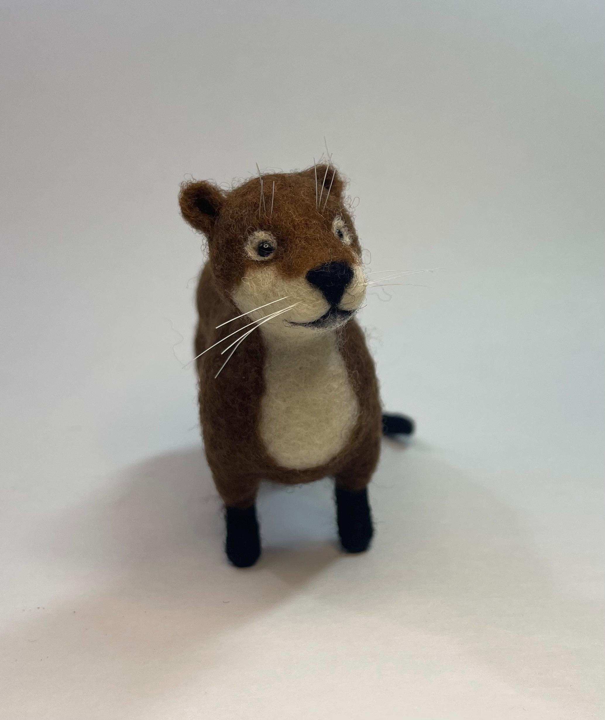 LIUHONGFEI Otter Plüschtier - Ca. 45 Cm Lang, Weich & Flauschig, Aus Acryl