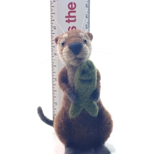 Needle Felted Otter