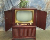 1953 Bendix Console Television Phonograph RM21C Record Player Mid Century Radio Vintage Electronics, Vintage Television, Mid Century