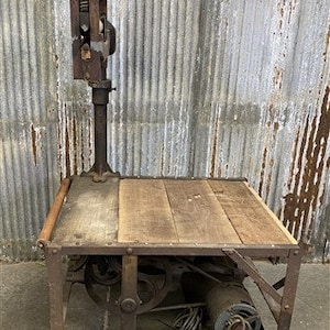 Wood Ringer Washer Vintage Washing Machine Wooden Electric Wringer Washer, End Table ...