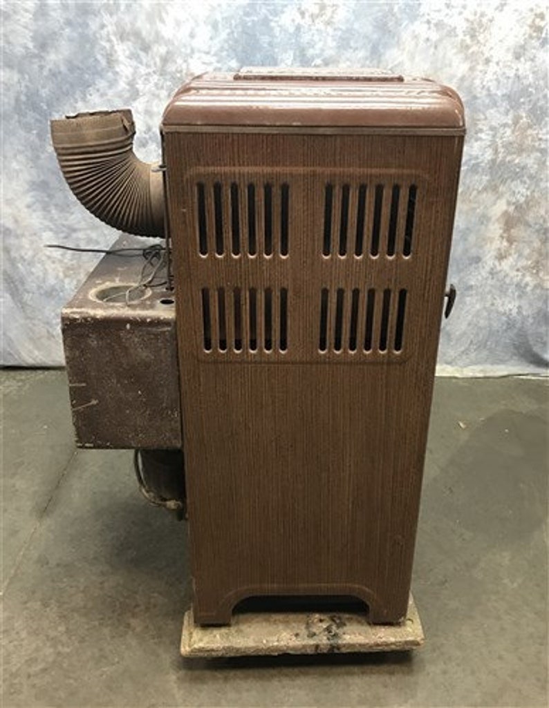 Large Art Deco Siegler Porcelain Stove Heater Oil Heater Oil Etsy