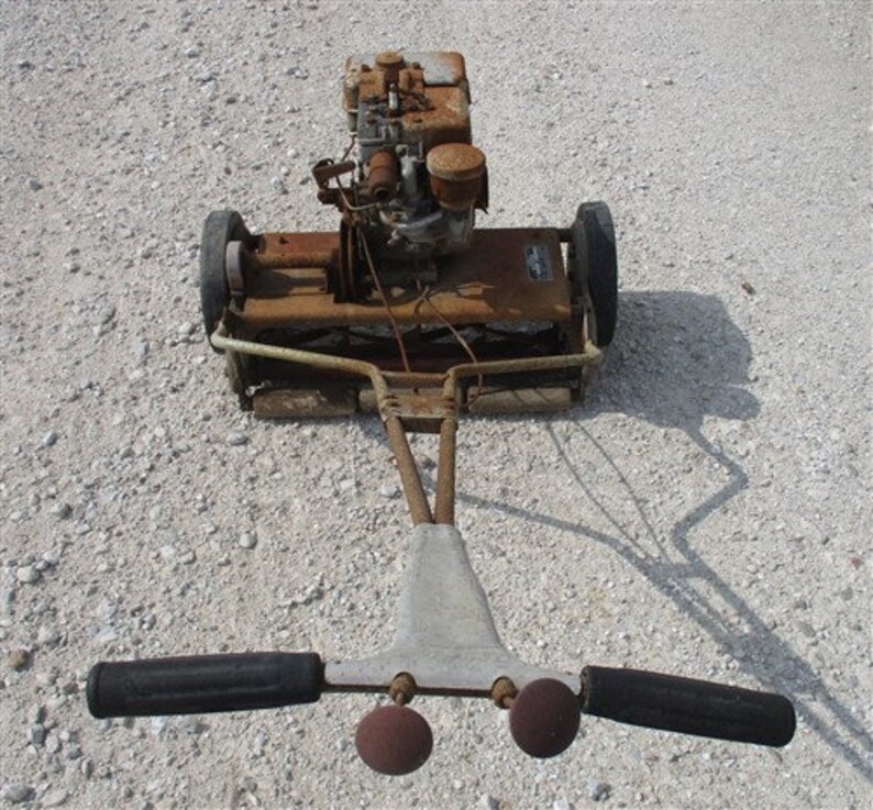 Toro Sport Lawn Motorized Reel Mower Primitive Lawn Mower Etsy