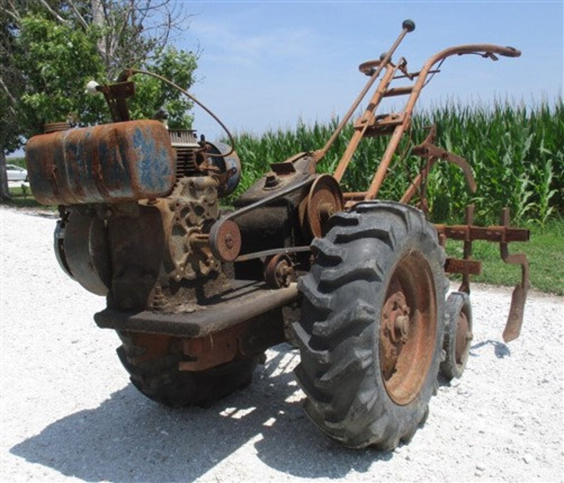 Bolens 8HP Garden Tractor Vintage Cultivator Kohler Cast Etsy