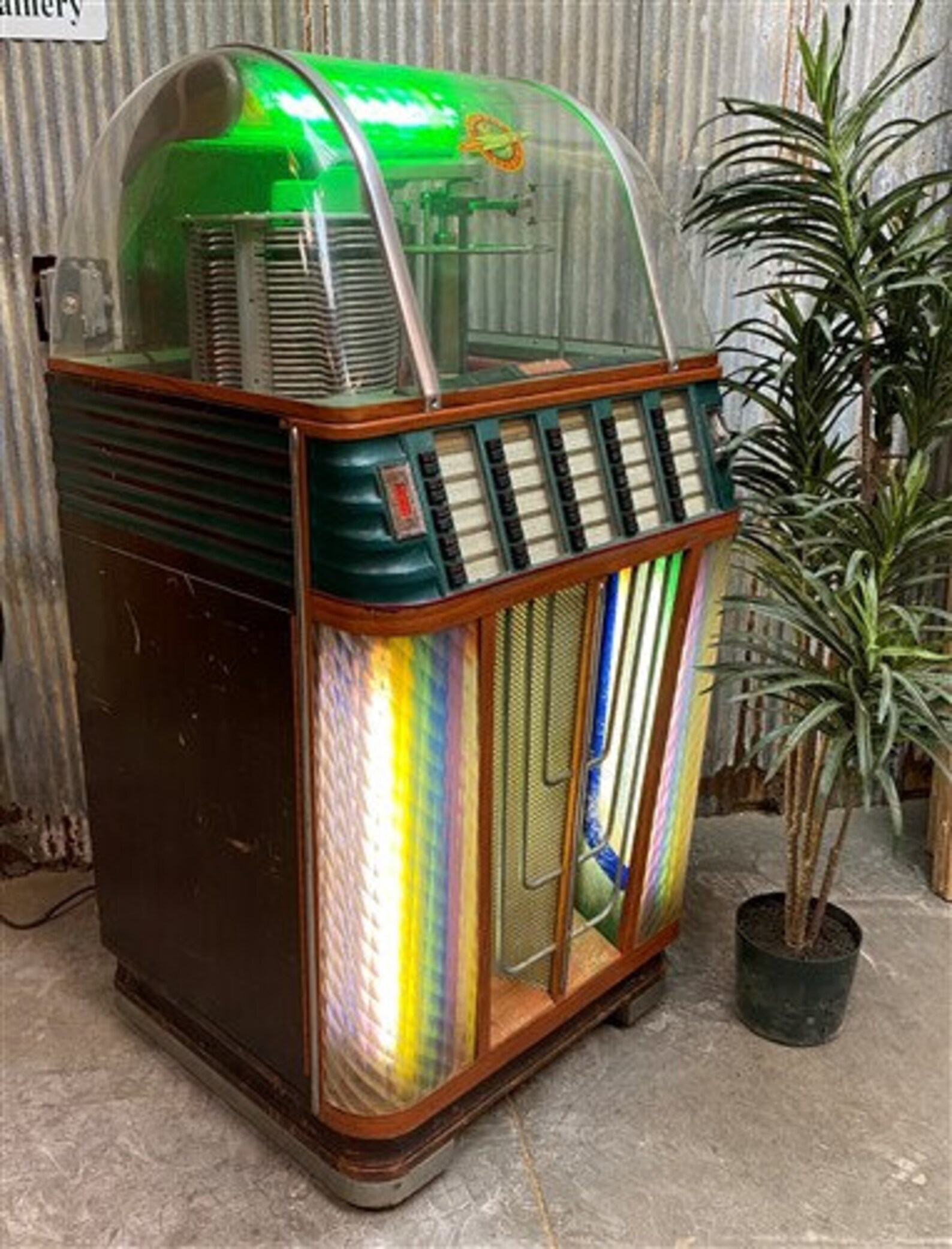 Rockola Rocket Jukebox Model 1434 Vintage Jukebox 45 RPM Etsy