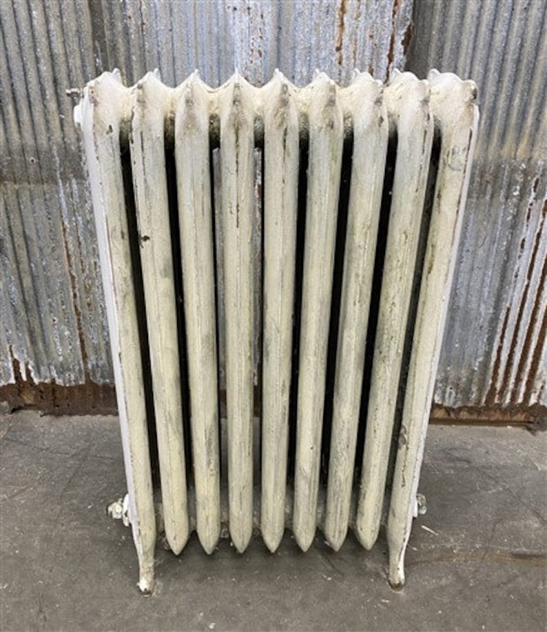Cast Iron Radiator Heater, Vintage Radiator, American Radiator Co, 9