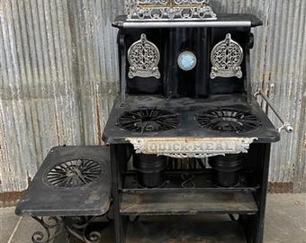 Quick Meal Kerosene Stove, Vintage 3 Burner Stove Range, Kerosene Fuel Tank, Vintage Home Decor, Vintage Stoves